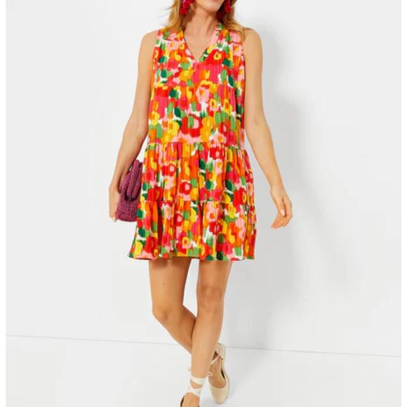 Tuckernuck Pomander Place size medium Magnolia Kenzo dress watercolor - Picture 1 of 4
